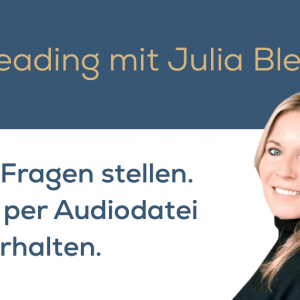 Kurz Reading - Lesen im Feld mit Julia Bleser (per Audiodatei)