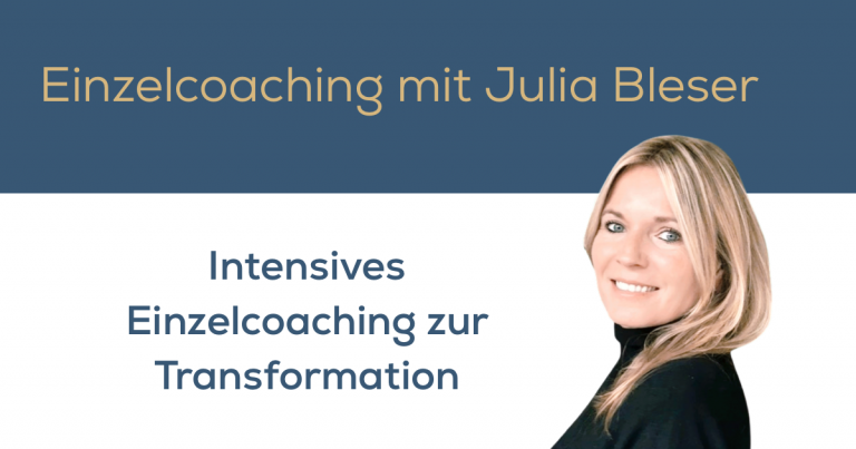 Psychologisches MINDCLEANSE® Einzelcoaching mit Julia Bleser