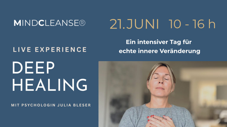 MINDCLEANSE® Live Day Experience I DEEP HEALING I Online