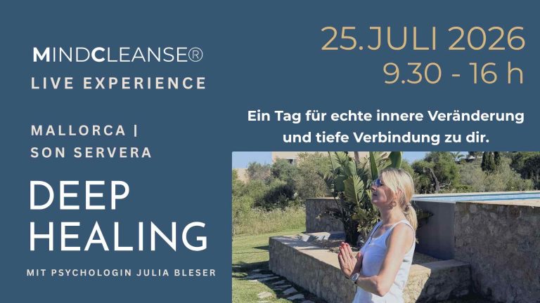 MINDCLEANSE® Live Day Experience I DEEP HEALING I Mallorca