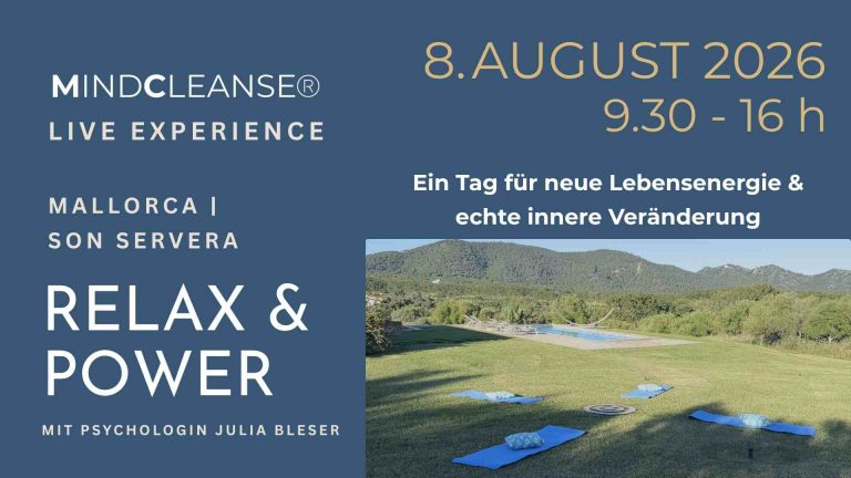 MINDCLEANSE® Live Day Experience I RELAX & POWER I Mallorca