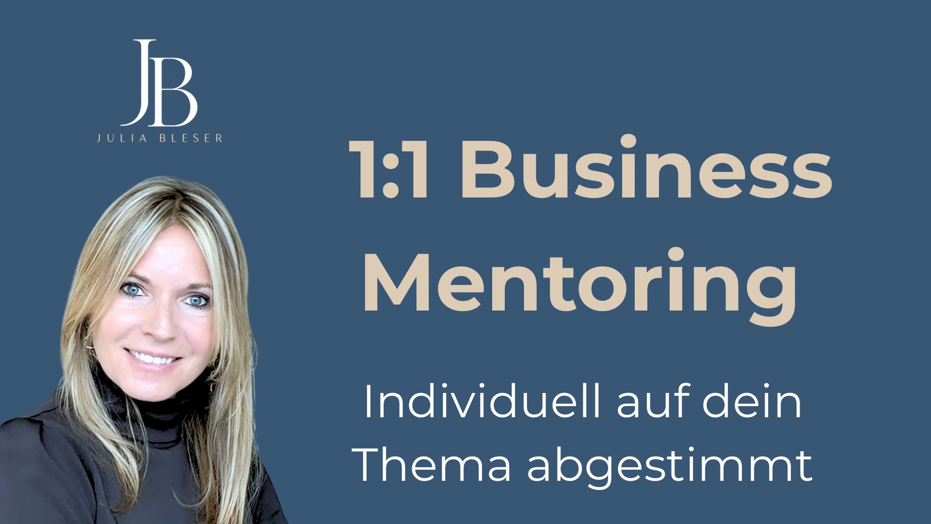 Exklusives 1:1 Business Mentoring